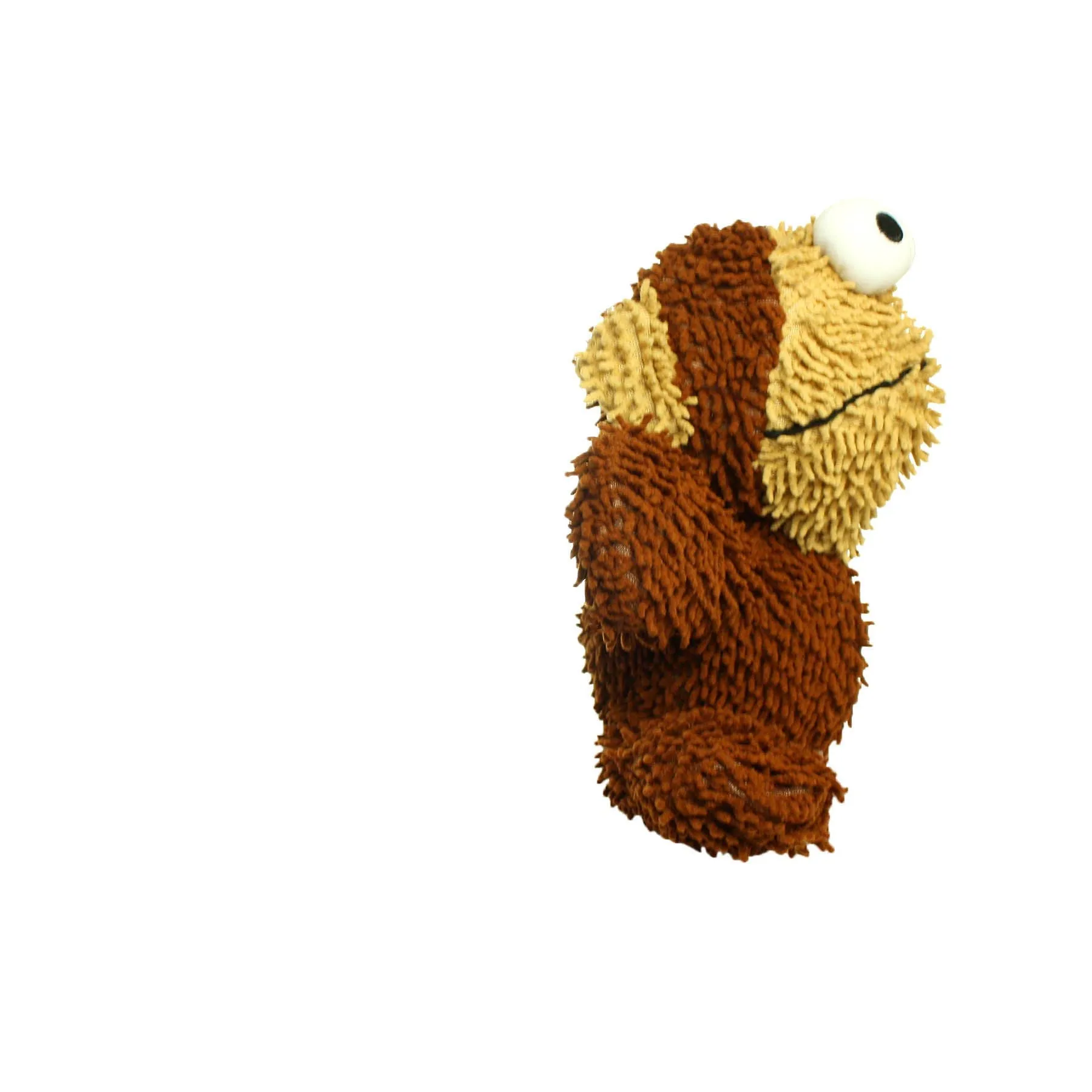 Tuffy Dog Toys - VIP Products - Mighty Microfiber Ball Monkey, Durable, Squeaky Dog Toy