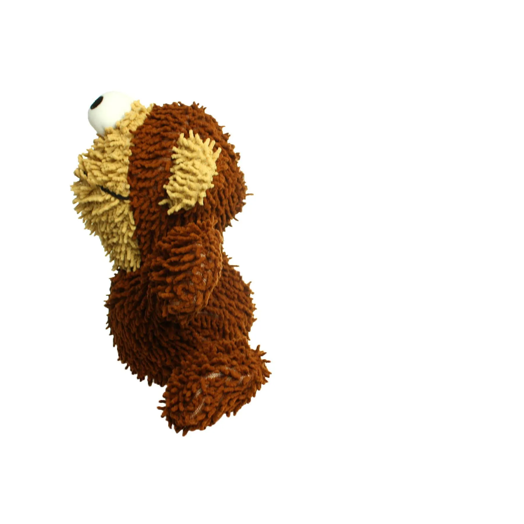 Tuffy Dog Toys - VIP Products - Mighty Microfiber Ball Monkey, Durable, Squeaky Dog Toy