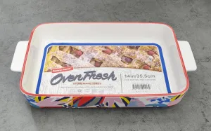 Vibrant Ceramic Bakeware with Handles