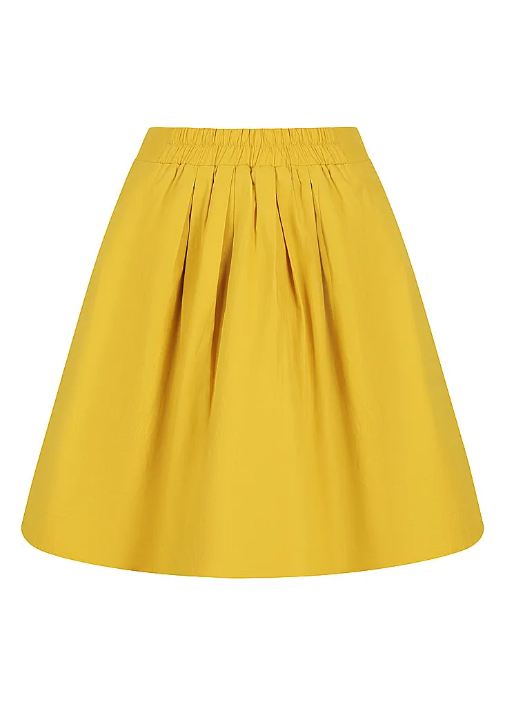 Waist Band Crop | Elasticised Mini Skirt