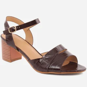 Women "MIRZA" Stylish Low Block Heel Sandals