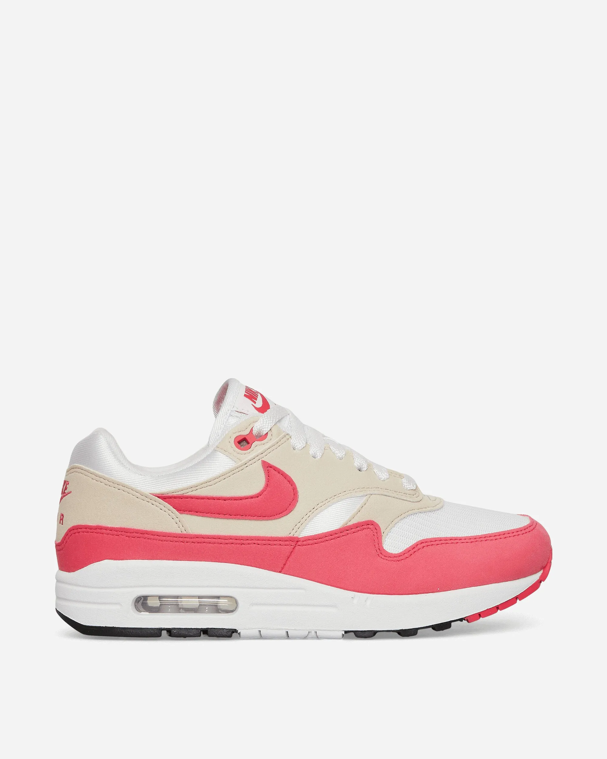 Women's Air Max 1 Sneakers White / Aster Pink / Light Orewood Brown