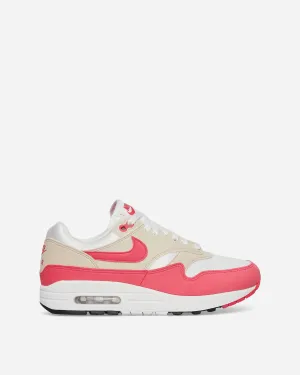 Women's Air Max 1 Sneakers White / Aster Pink / Light Orewood Brown