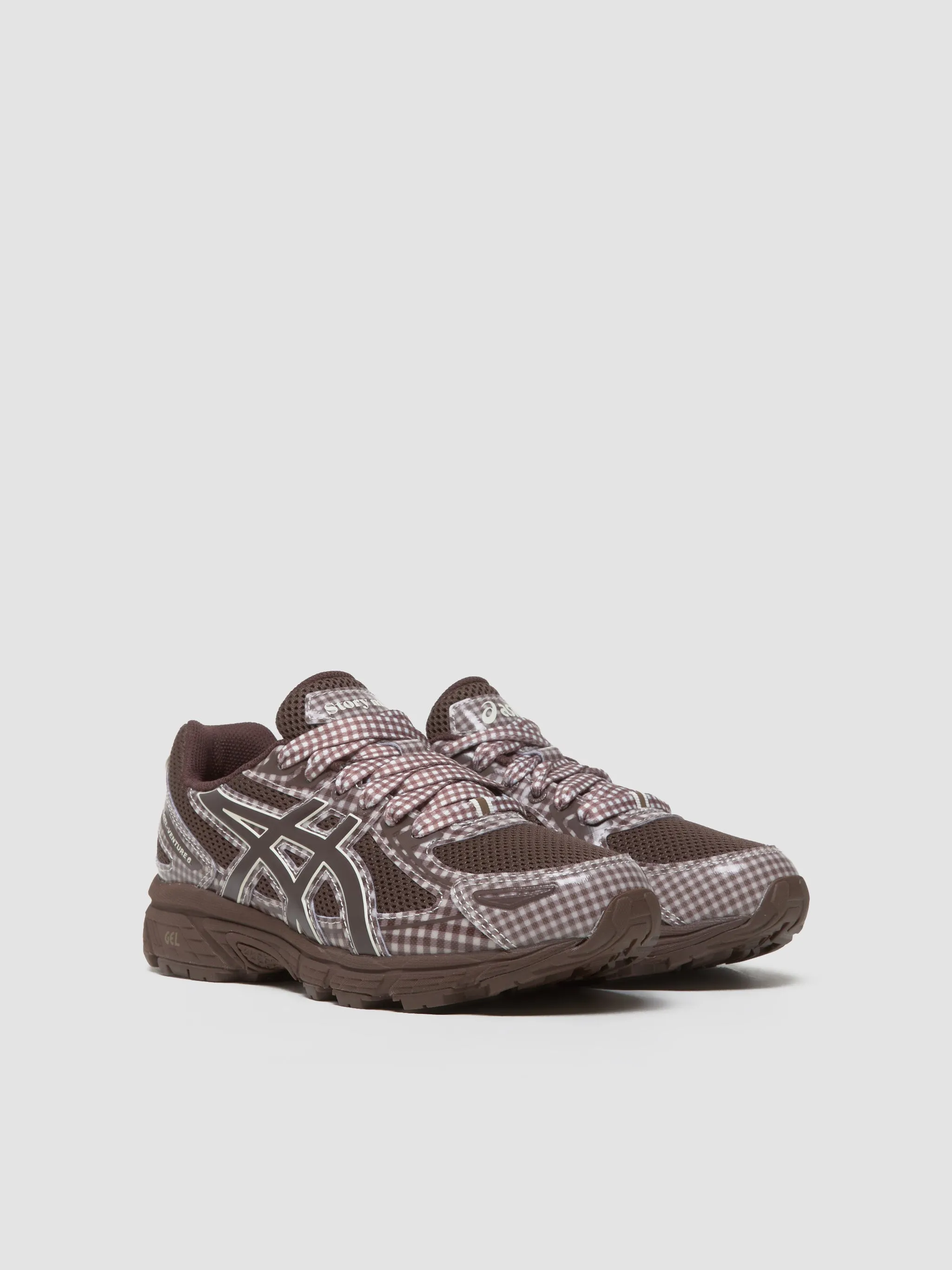 x STORY mfg. GEL-VENTURE 6 Sneaker in Reddish Brown