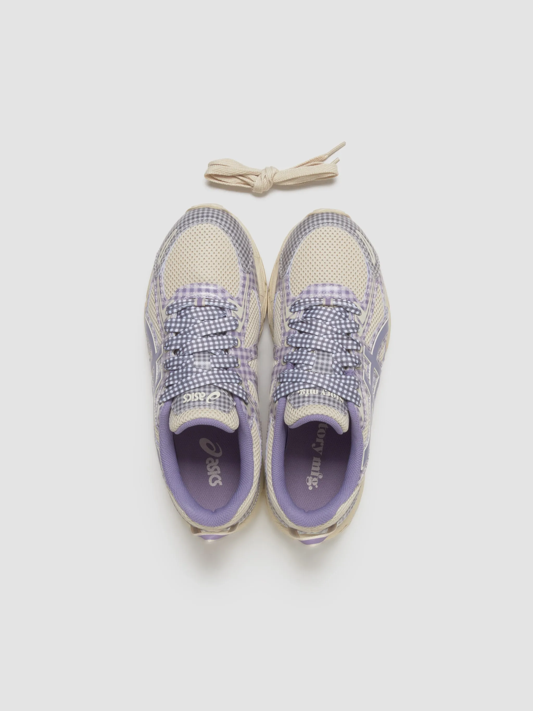 x STORY mfg. GEL-VENTURE 6 Sneaker in Vanilla & Violet Quartz
