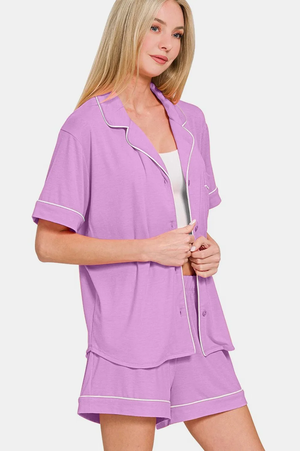 Zena Lounge Set - Lilac