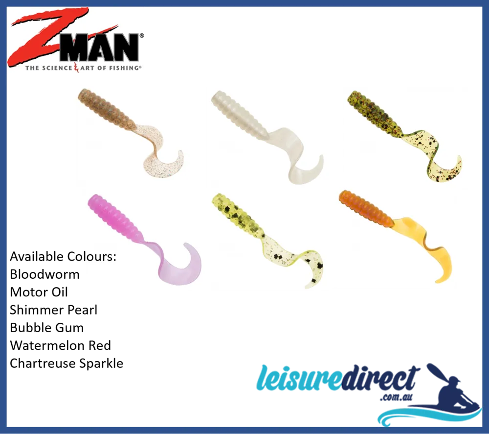 ZMan GrubZ 2" 8pck | Choose your Colour |